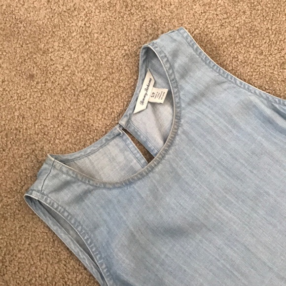 Tommy Bahama Chambray All Day Shift Dress - Picture 3 of 4